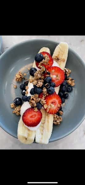 Breakfast Banana Boat