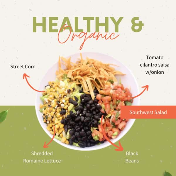 Southwest Salad small (Catering) serves 8-10