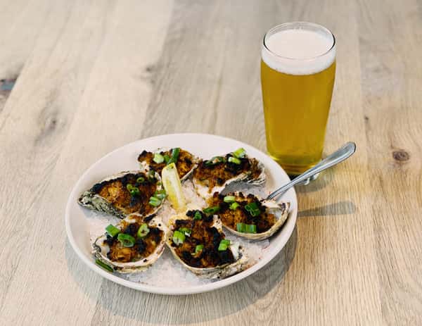 *New Orleans Butter-Broiled Oysters