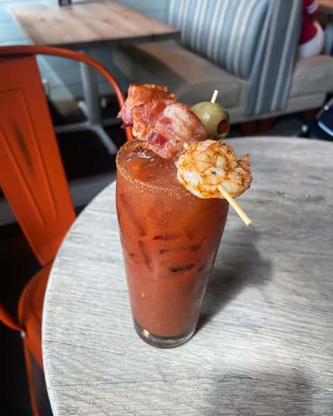We’ve got an empty seat calling your name! Our Surf N Turf Bloody Mary featuring our very own distilled vodka is waiting on you. 

CFB & Bloody Mary’s are our winning combination! 

#jekyllbrewing
#jekyllbrewingalpharetta 
#jekyllbrewingwoodstock
#jekyllbrewingjaxbeach