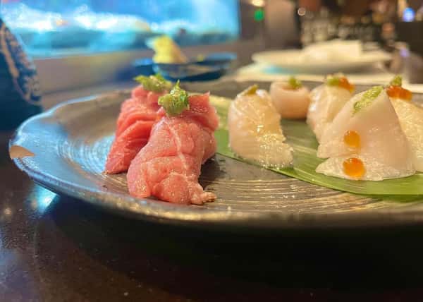 sushi plate