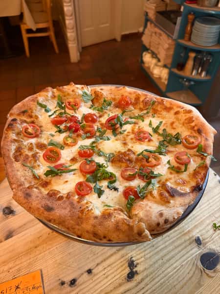 6. Burrata, Cherry Tomato and Basil