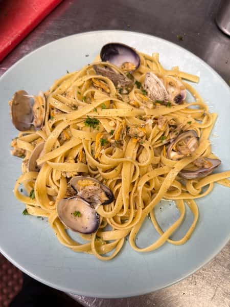 Fettuccine with Clams