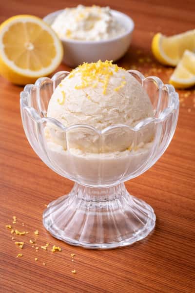 Lemon Ricotta Gelato