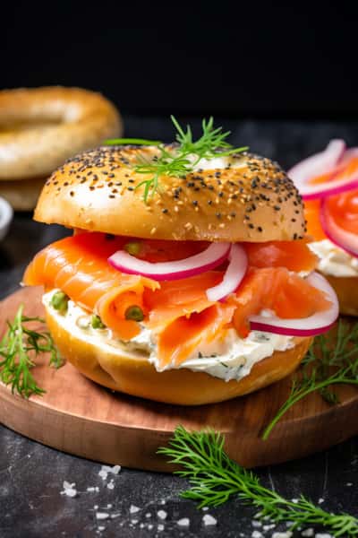 Salmon Bagel