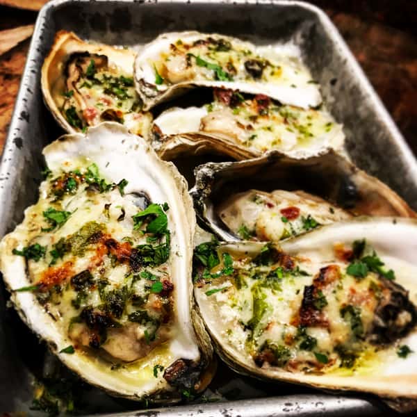 WOOD FIRED OYSTERS