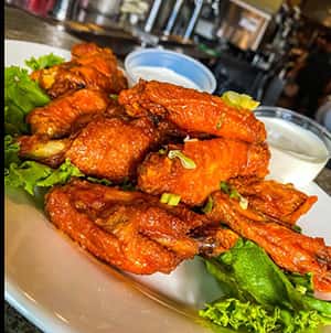 WOOD FIRED WINGS