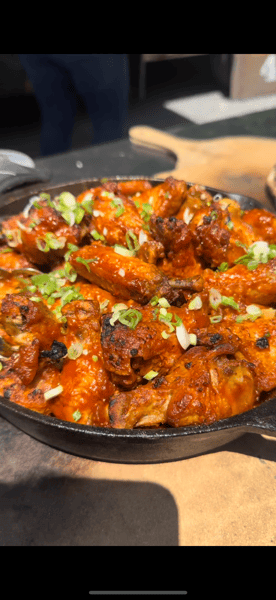 WOOD-FIRED WINGS