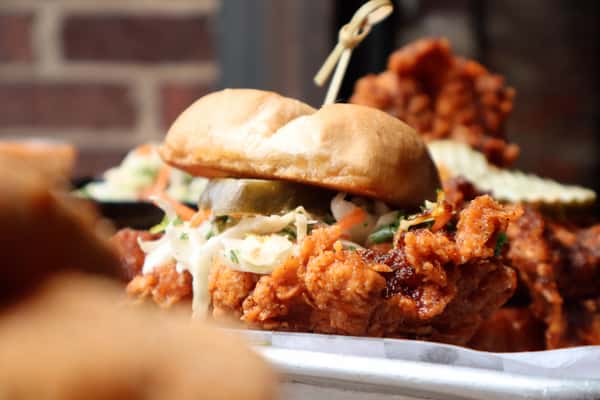 Hot Chicken Sandwich
