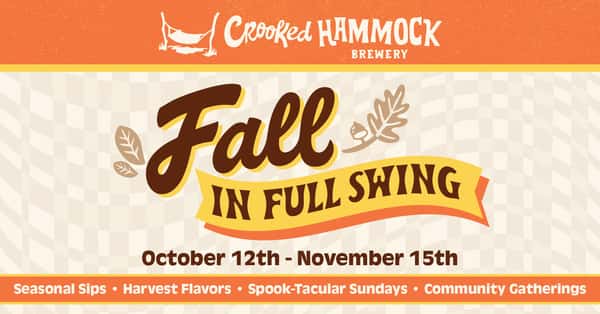 Fall In Full Swing at Crooked Hammock Brewery