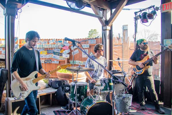 Lower Case Blues live music at Crooked Hammock Brewery in Lewes, Delaware