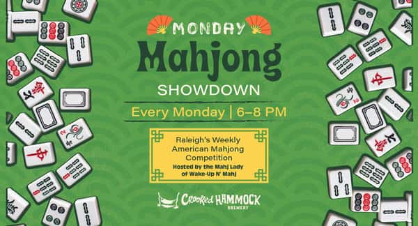 Mahjong Mondays at Crooked Hammock Brewery in Raleigh, North Carolina