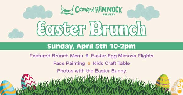 Easter Brunch at Crooked Hammock Brewery