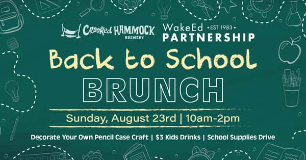 Back to School Brunch at Crooked Hammock Brewery