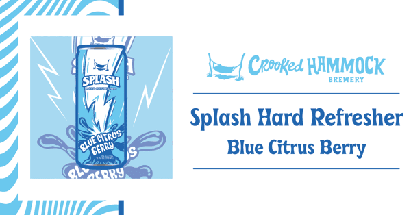 Splash Hard Refresher Blue Citrus Berry Release