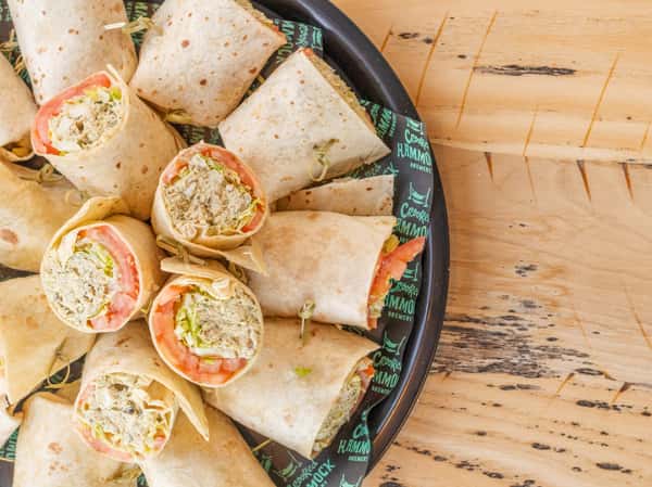 Party Platters & lunch boxes available at Crooked Hammock Brewery