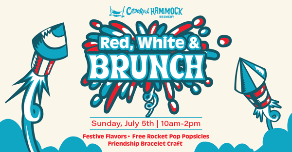 Red White and Brunch at Crooked Hammock Brewery