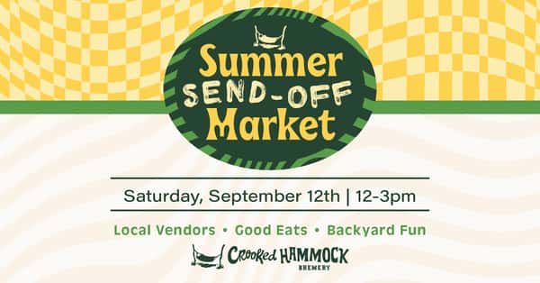 Vendor Market at Crooked Hammock Brewery in Raleigh, North Carolina