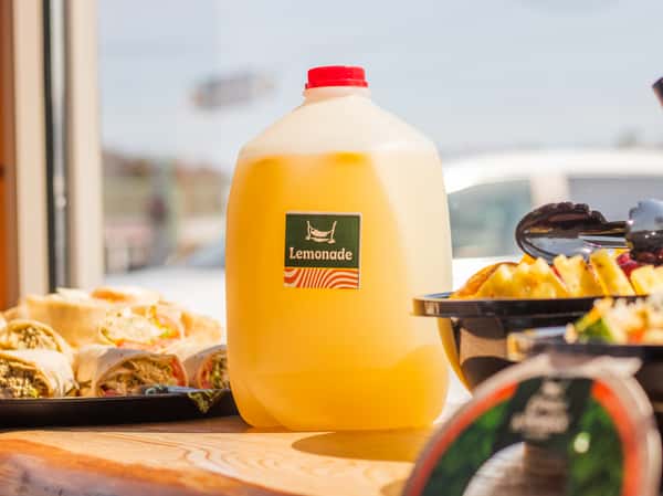 Lemonade party platters available at Crooked Hammock Brewery
