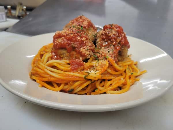 Spaghetti Con Polpette