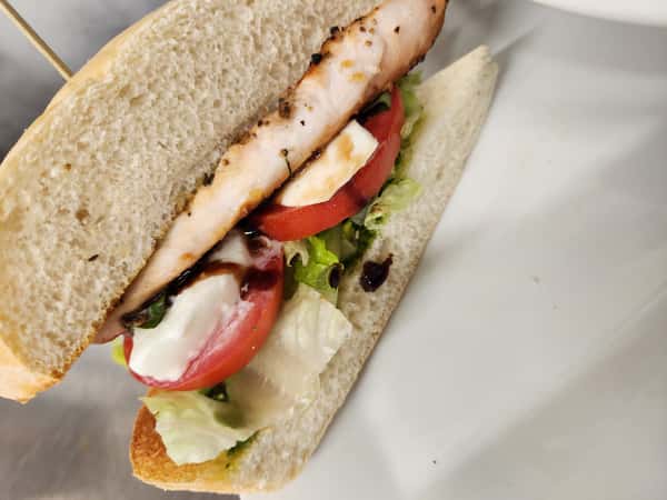 Chicken Caprese Sandwich