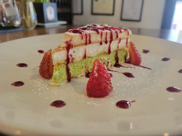 Pistachio Mousse Cake