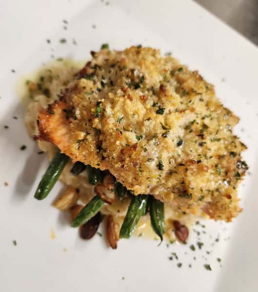Crab Stuffed Salmon
