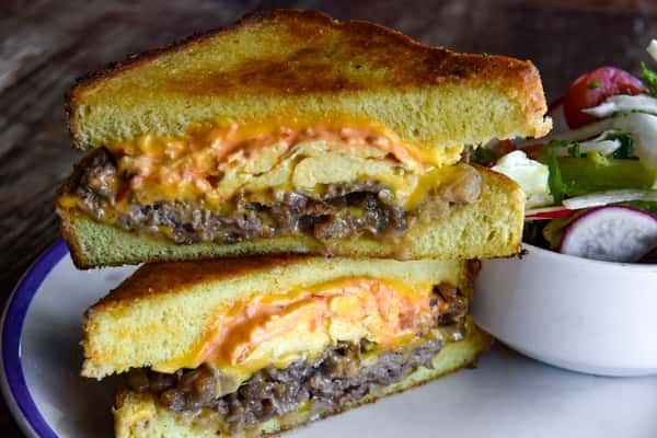STEAK + EGG SANDWICH