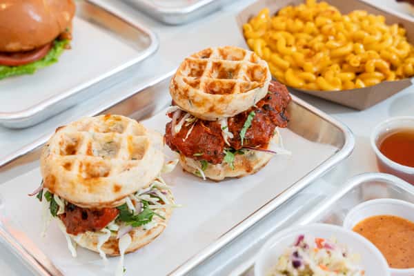 Chicken and waffles