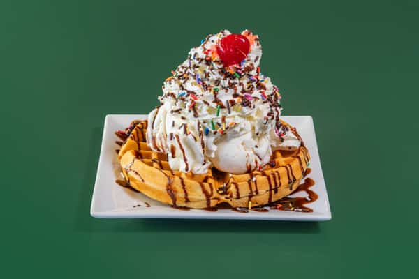 Waffle a la Mode