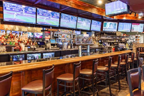 interior of the bar