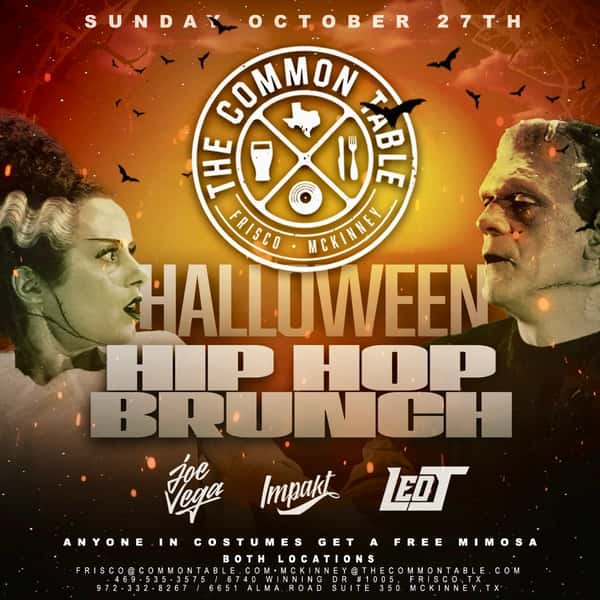 Halloween Hip Hop Brunch