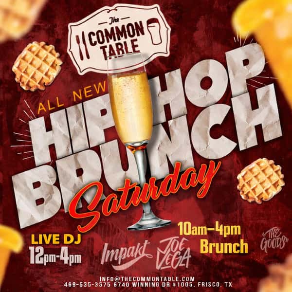 Saturday Brunch Flyer