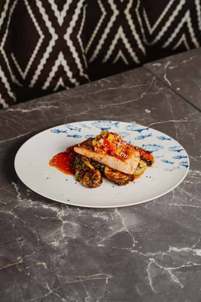 Pan Seared Atlantic Salmon