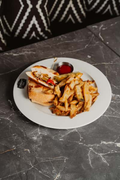 TX Chicken Philly Sandwich