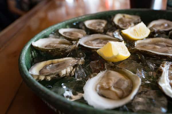 Oysters On The ½ Shell