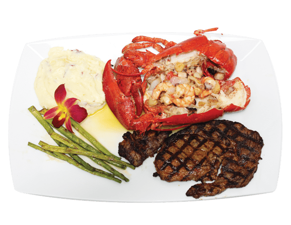 Langosta Con Rib Eye