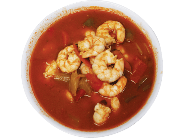 Caldo De Camarón Con Cáscara