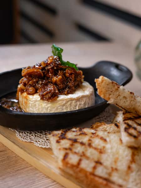Skillet Baked Brie