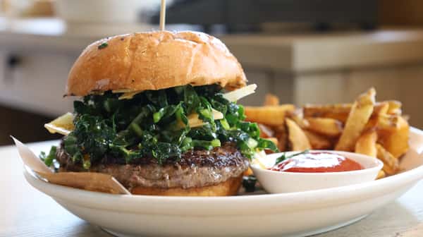 Spicy Caesar Burger