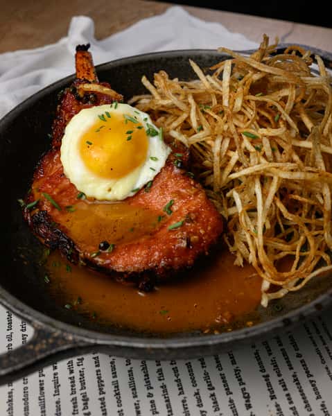Duroc Pork Chop Au Poivre