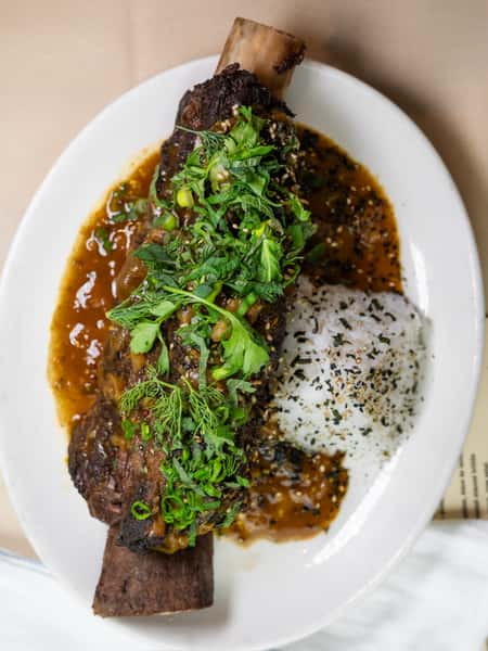 Beef Rib with Smoked Onion Curry