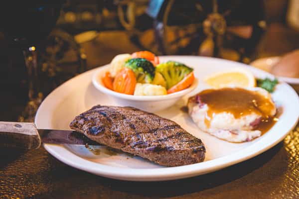 top sirloin dinner