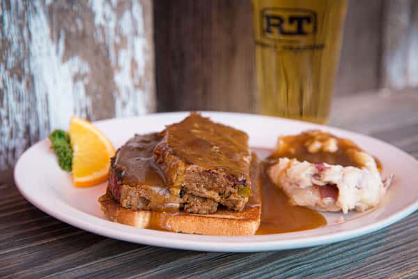 Hot Meatloaf Sandwich