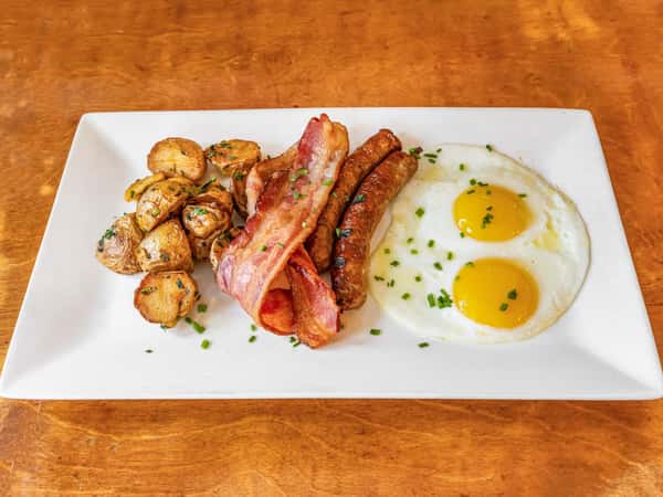 American Breakfast Plate