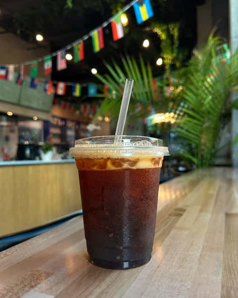 Iced coffee