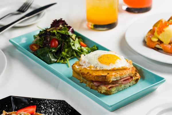 Croque Madame & Fries
