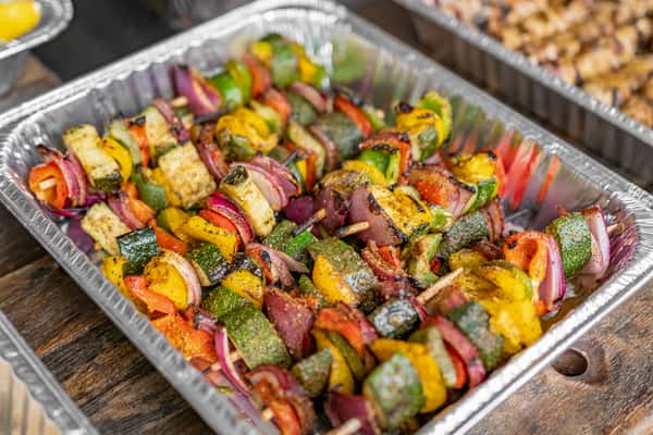 veggie skewers for catering
