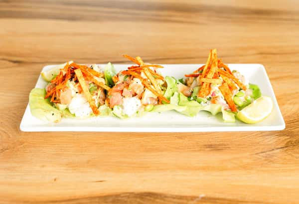 Ahi Poke Lettuce Cups