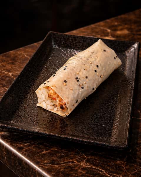 Baked Crab Hand Roll